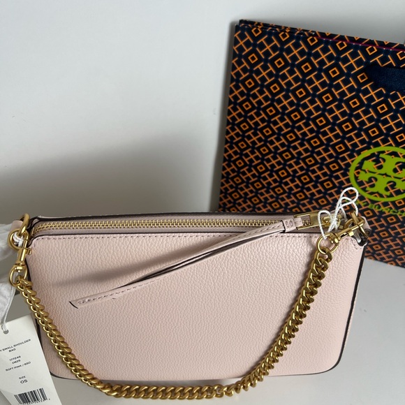 Tory Burch Blush Pink Shoulder Bag with Gold Chain - Picture 7 of 15
